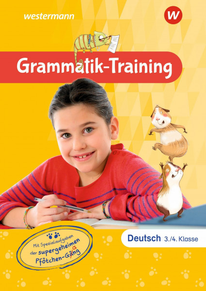 Grammatik-Training Deutsch: 3. und 4. Klasse Mit Spezialaufgaben der supergeheimen Pfötchen-Gäng (Diktat-Training/Grammatik-Training Grundschule)