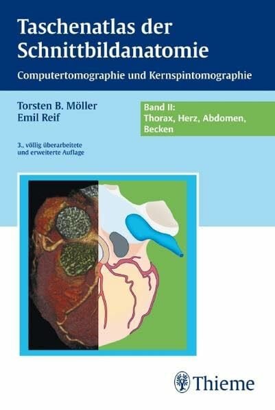 Taschenatlas der Schnittbildanatomie: Band II: Thorax, Herz, Abdomen, Becken