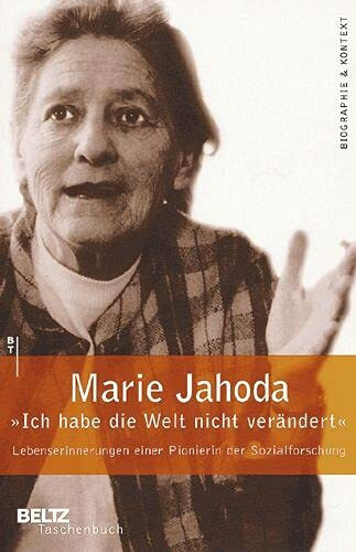 ' Ich habe die Welt nicht verändert'