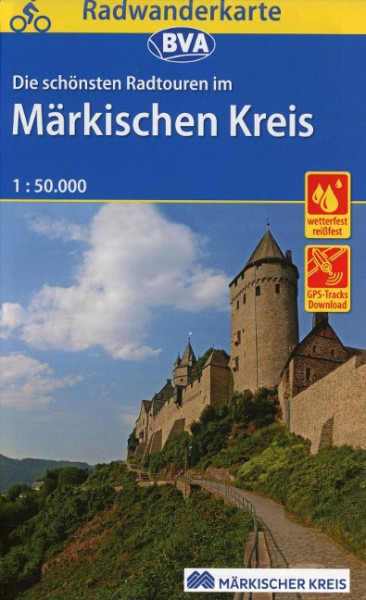 Radwanderkarte BVA Märkischer Kreis, 1:50.000