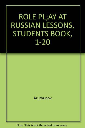 Role Play: at Russian Lessons, Students Book