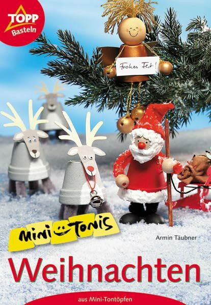 Mini-Tonis Weihnachten: Mini-Tontöpfe