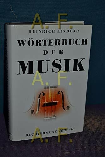 Wörterbuch der Musik.