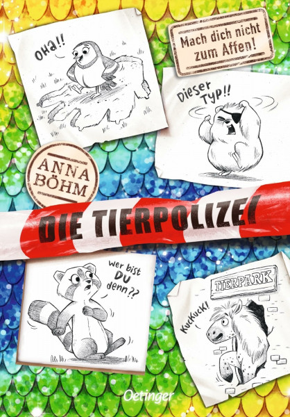 Die Tierpolizei 5. Mach dich nicht zum Affen!: Lustiges und spannendes Kinderbuch-Krimi-Abenteuer mit mutigen tierischen Ermittlern, eine Reihe für Lesespaß ab 8 Jahren