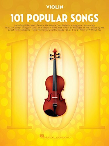 101 Popular Songs - Violin (Instrumental Folio): Noten, Sammelband für Violine (VIOLON)