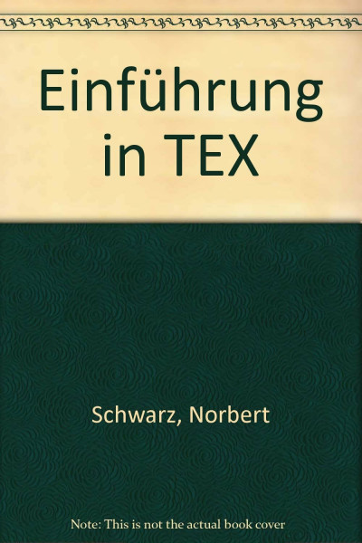 Einführung in TEX