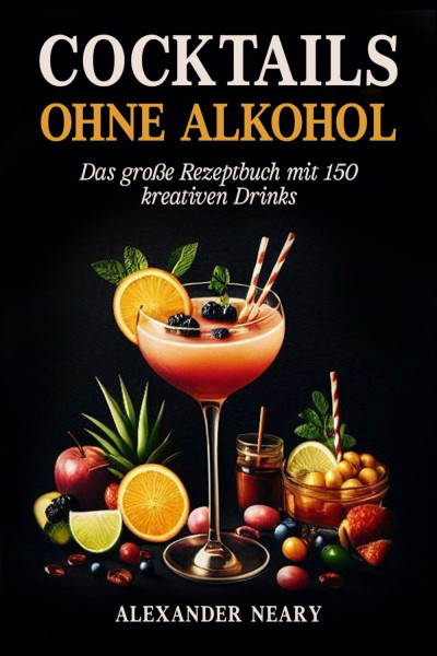 Cocktails ohne Alkohol: Das große Rezeptbuch mit 150 kreativen Drinks