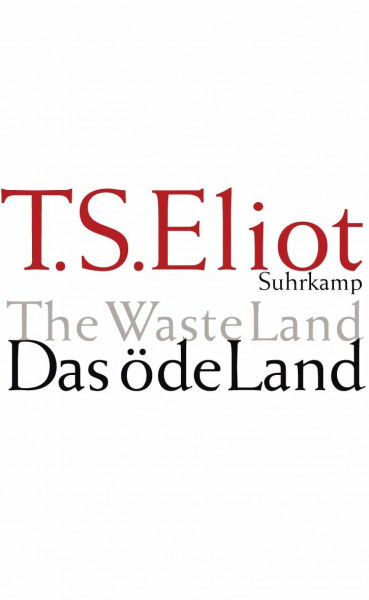 Das öde Land: Englisch und deutsch