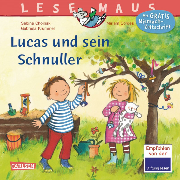 LESEMAUS 80: Lucas und sein Schnuller (80): Mit Gratis Mitmach-Zeitschrift