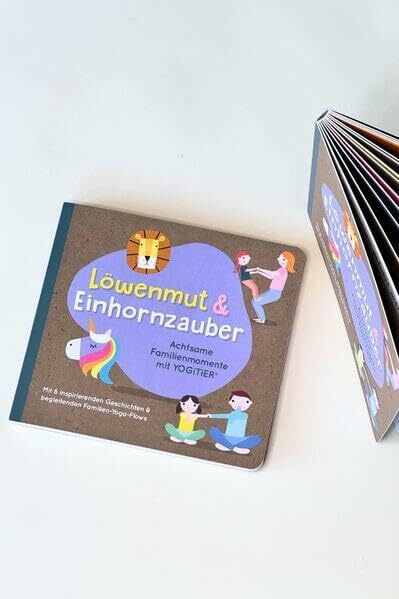 Löwenmut & Einhornzauber: Achtsame Familienmomente mit YOGITIER