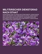 Militärischer Dienstgrad nach Staat