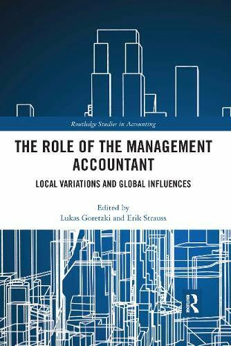 The Role of the Management Accountant