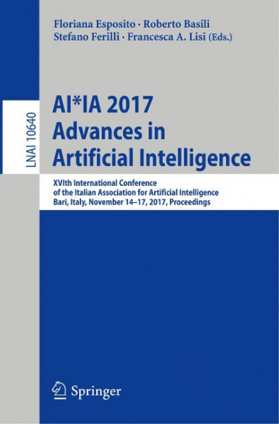 AI*IA 2017: Advances in Artificial Intelligence