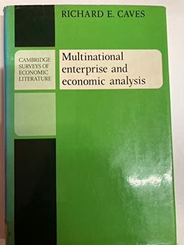 Multinational Enterprise and Economic Analysis (Cambridge Surveys of Economic Literature)