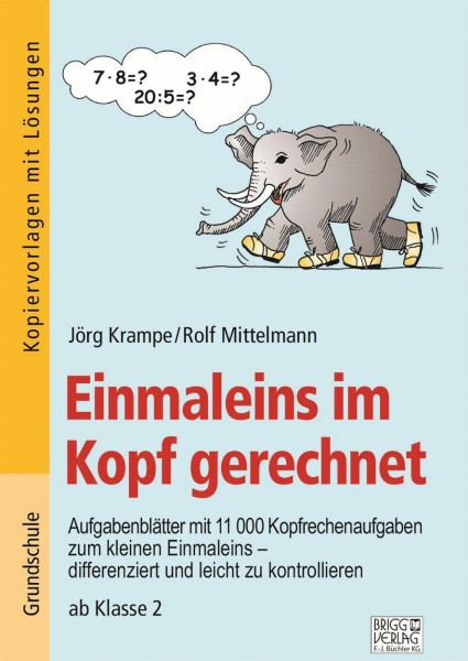 Einmaleins im Kopf gerechnet