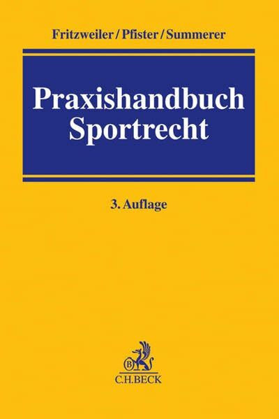 Praxishandbuch Sportrecht