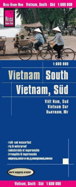 Reise Know-How Landkarte Vietnam Süd (1:600.000)