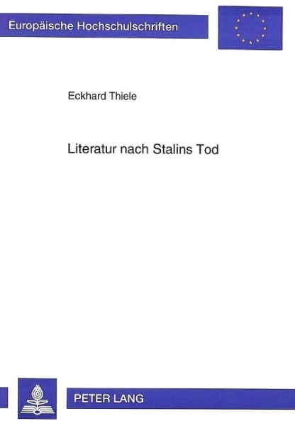 Literatur nach Stalins Tod