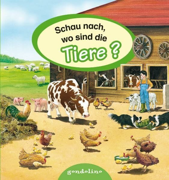 Schau nach, wo sind die Tiere
