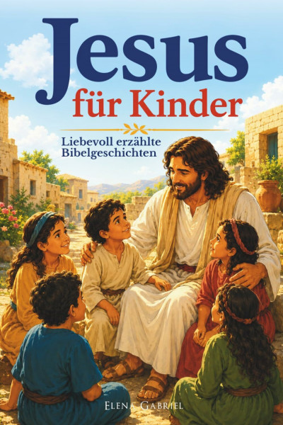 Jesus für Kinder - Liebevoll erzählte Bibelgeschichten für Kinder: Das Jesus Buch mit Geschichten aus der Bibel für Kinder - Von Jesu Geburt bis zu seiner Auferstehung (neues Testament)