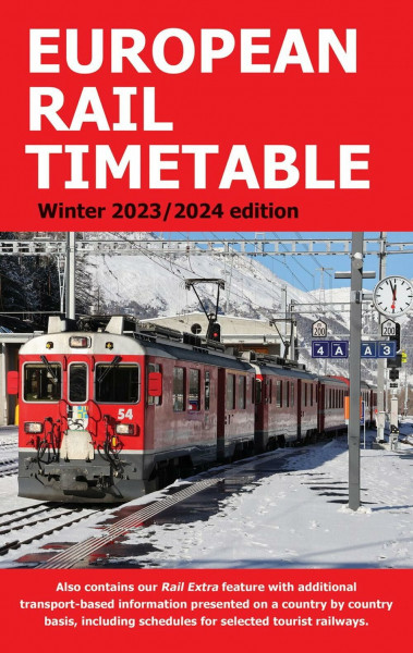 European Rail Timetable Winter 2023-2024