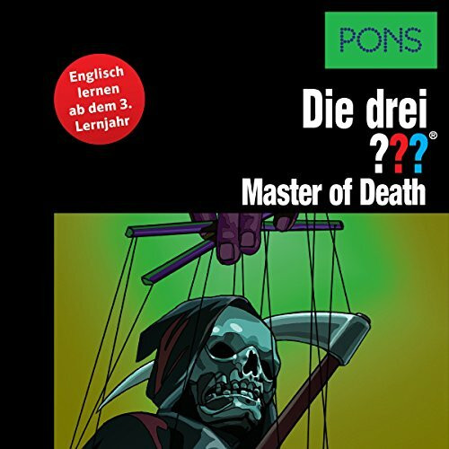 PONS Lektüre Die drei ??? Master of Death: Englisch lernen ab dem 3. Lernjahr. Mit MP3-Hörbuch und E-Book!