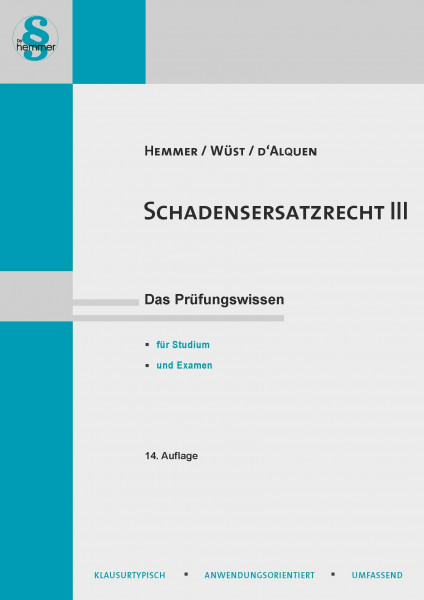 14130 - Skript Schadensersatzrecht III (Skripten - Zivilrecht)
