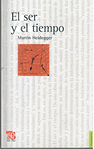 El Ser Y El Tiempo