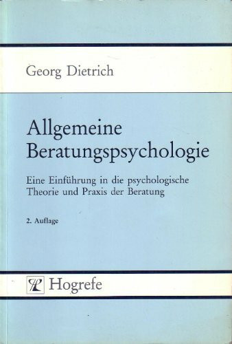 Allgemeine Beratungspsychologie