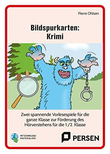 Bildspurkarten: Krimi: Zwei spannende Vorlesespiele für die ganze Klasse zur Förderung des Hörverstehens
