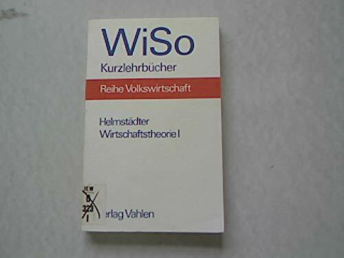 Wirtschaftstheorie. Einführung, Dispositionsgleichgewicht, Marktgleichgewicht.