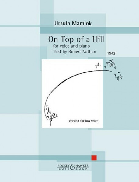 On Top of a Hill (tiefe Stimme und Klavier)