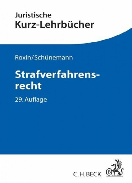 Strafverfahrensrecht: Ein Studienbuch