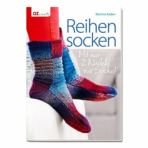 Reihensocken: Mit nur 2 Nadeln zur Socke!