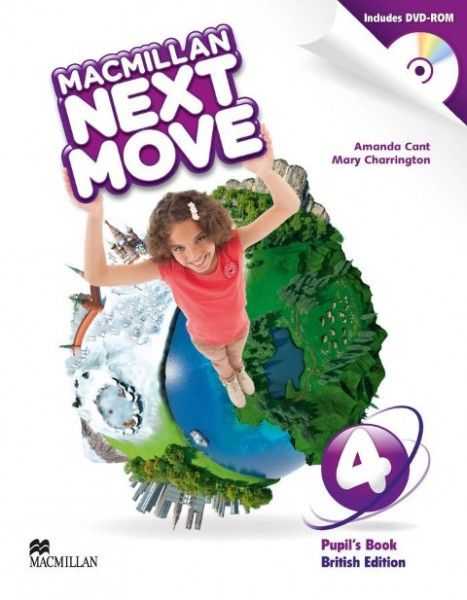Macmillan Next Move 4. British Edition. Pupil's Book with DVD-ROM