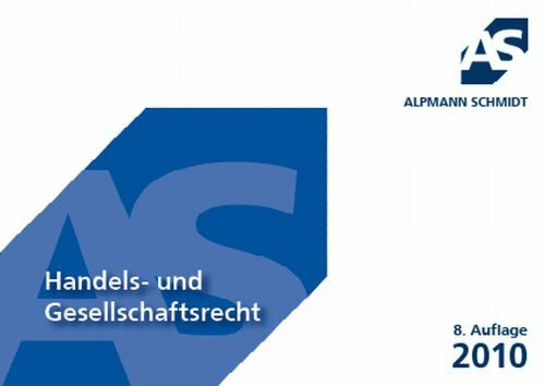 Alpmann-Cards Handels- und Gesellschaftsrecht