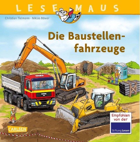 Die Baustellenfahrzeuge