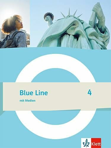 Blue Line 4: Schulbuch mit Medien (flexibler Einband) Klasse 8 (Blue Line. Ausgabe ab 2022)