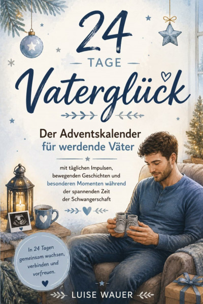 24 Tage Vaterglück: Der Adventskalender für werdende Väter – mit täglichen Impulsen, bewegenden Geschichten und besonderen Momenten während der spannenden Zeit der Schwangerschaft