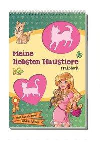 Schablonenmalbücher "Liebste Haustiere"