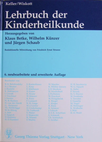 Lehrbuch der Kinderheilkunde: Mit Schlüssel zum Gegenstandskatalog