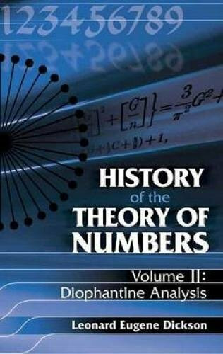 History of the Theory of Numbers: Volume II; Diophantine Analysis