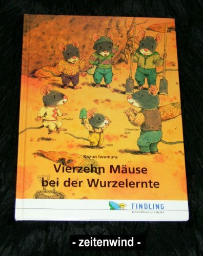 Vierzehn Mäuse bei der Wurzelernte