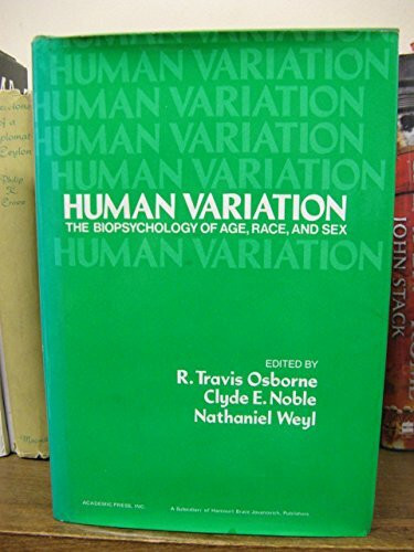 Human Variation: Biopsychology of Age, Race and Sex