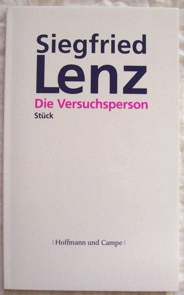 Die Versuchsperson: Stück