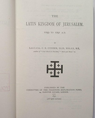 The Latin Kingdom of Jerusalem