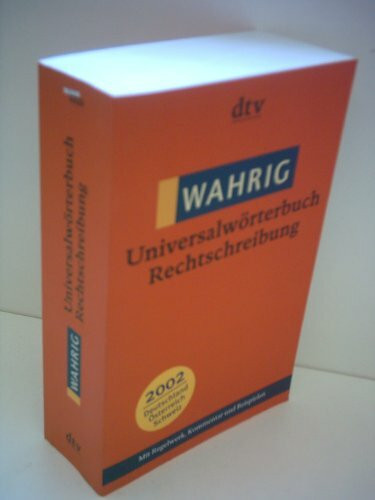 WAHRIG Universalwörterbuch Rechtschreibung