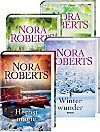 Nora Roberts Jahreszeiten-Zyklus 4er Set Frühlingsträume / Sommersehnsucht / Herbstmagie / Winterwunder