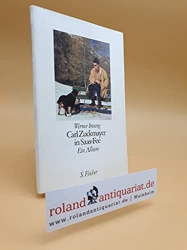 Carl Zuckmayer in Saas-Fee. Carl Zuckmayer in Saas-Fee.