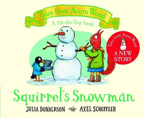 Squirrel's Snowman